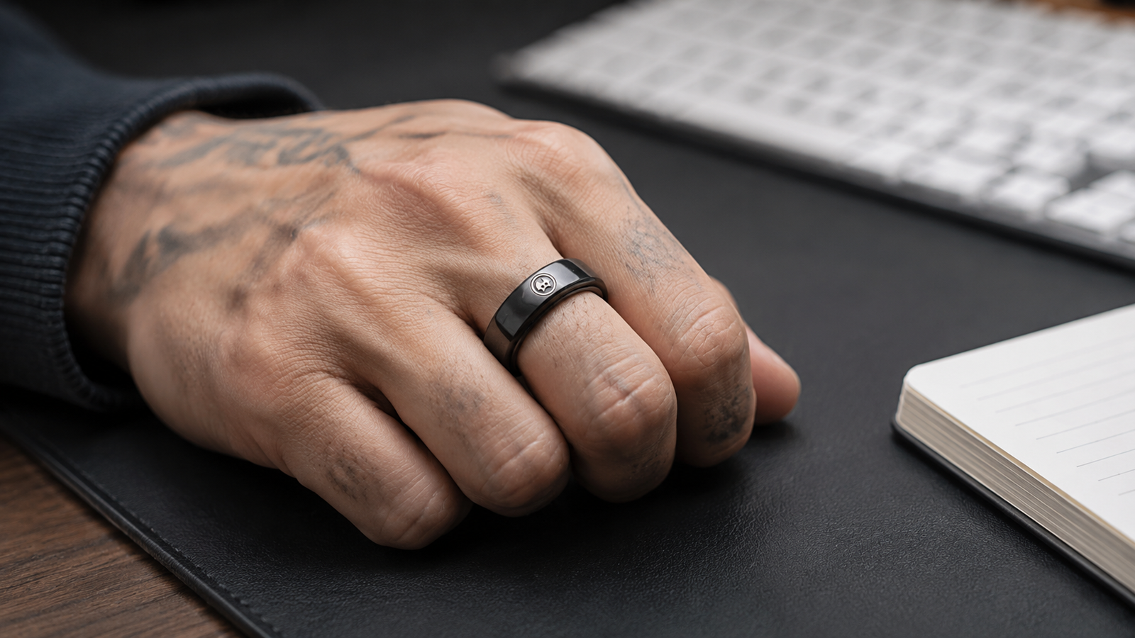 Quiet Fidget Rings and Wearable Tactile Objects