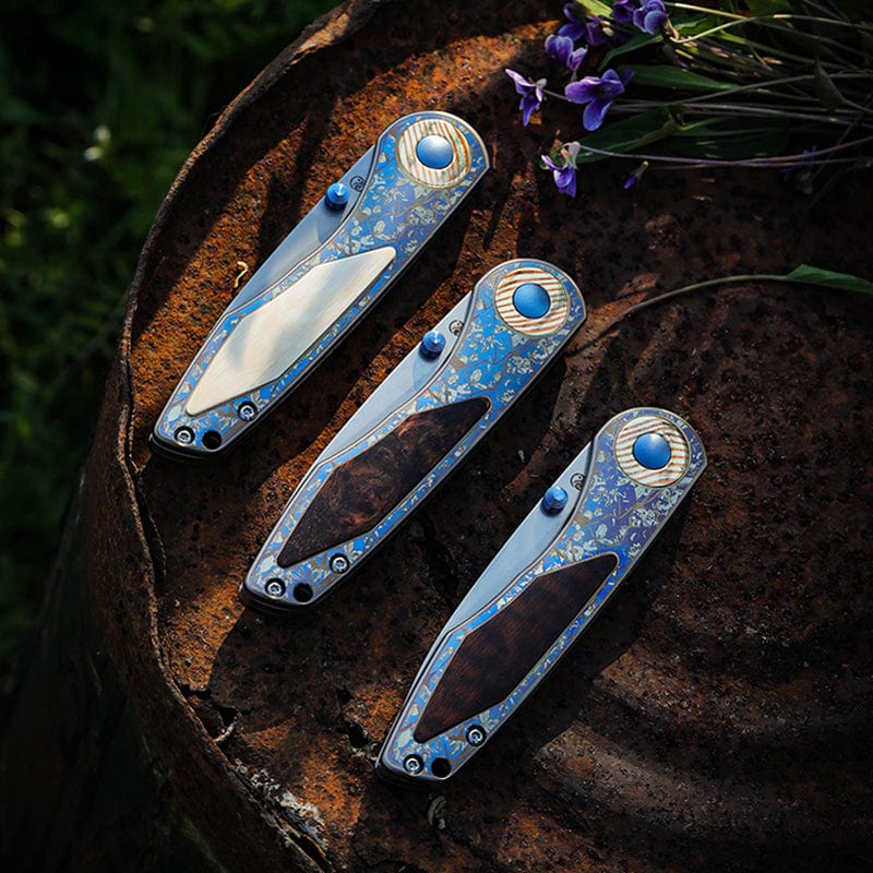 Violet Pocket Knife
