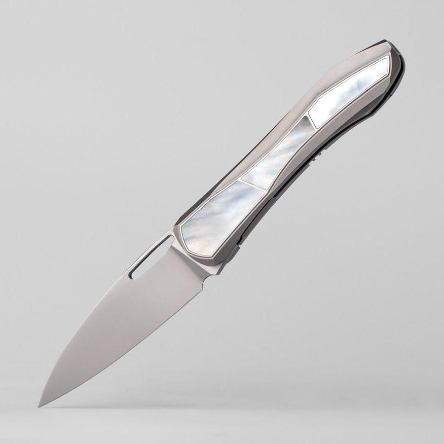 Fengli MuLan open-bladed knife Titanium+M390+
