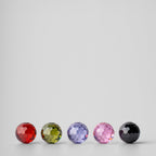 Cross Section Zircon Bead