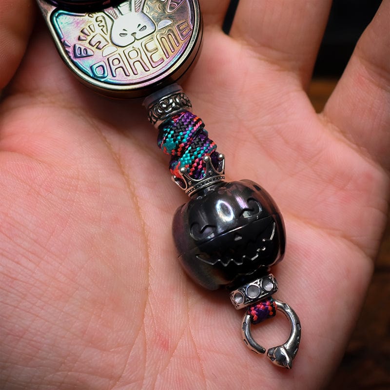 Pumpkin Lanyard Bead