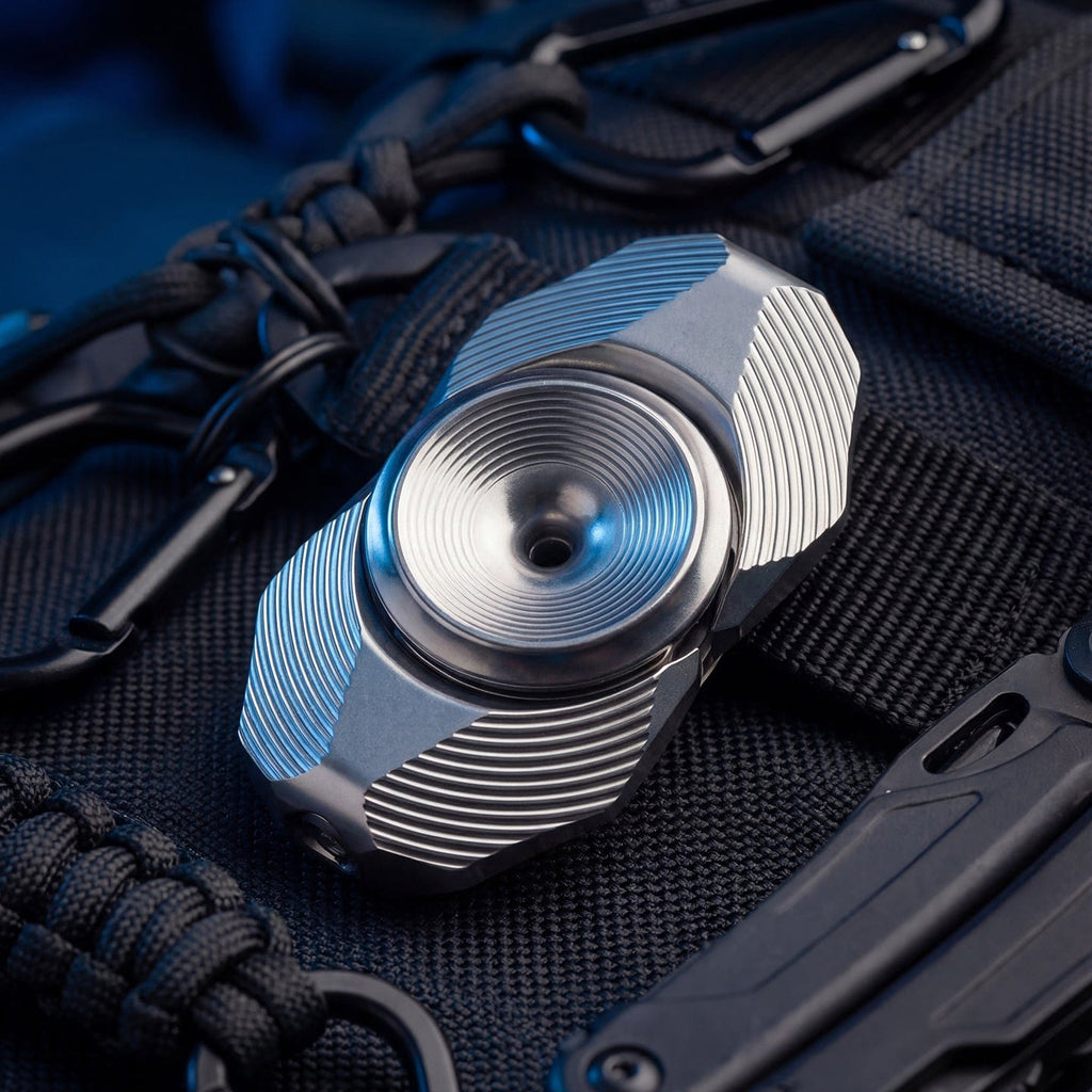 Open Armor Fidget Spinner-Worm Hole