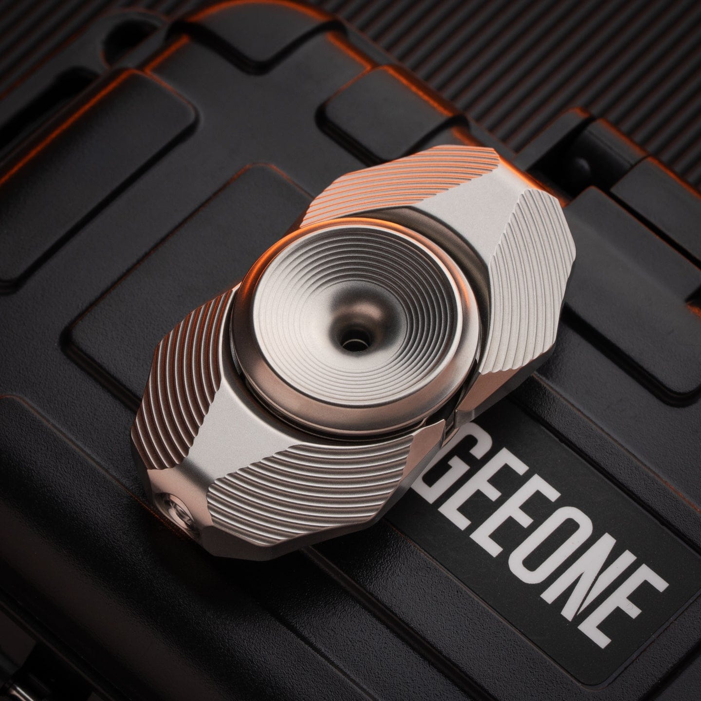 Open Armor Fidget Spinner-Worm Hole