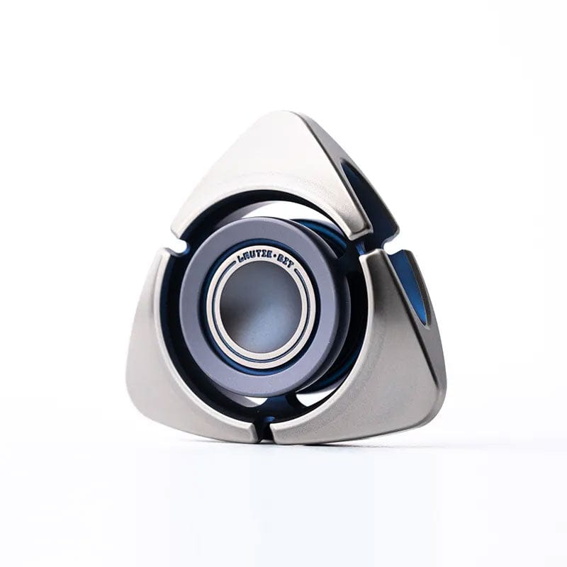LAUTIE Bit-04 Tri Fidget Spinner Titanium blue
