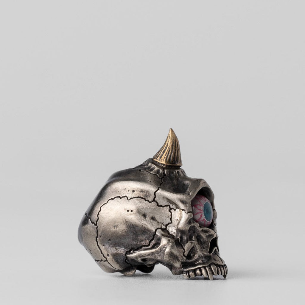 One-Eyed Skeleton Lanyard Bead