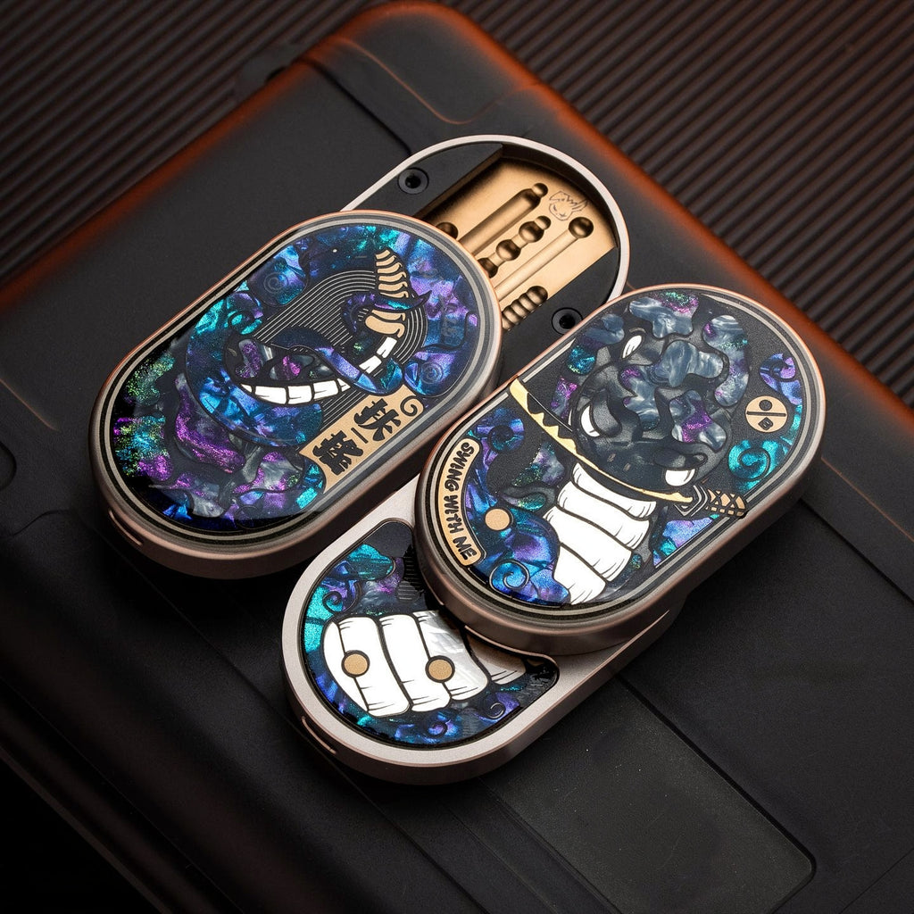 MOT Groove Pro-Fu Yao Groove Pro (Coating Version) / Titanium-photolithography void purple (black shell)