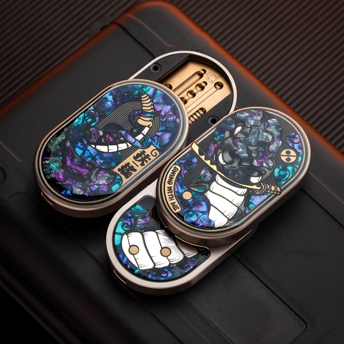 MOT Groove Pro-Fu Yao Groove Pro (Coating Version) / Titanium-photolithography void purple (black shell)