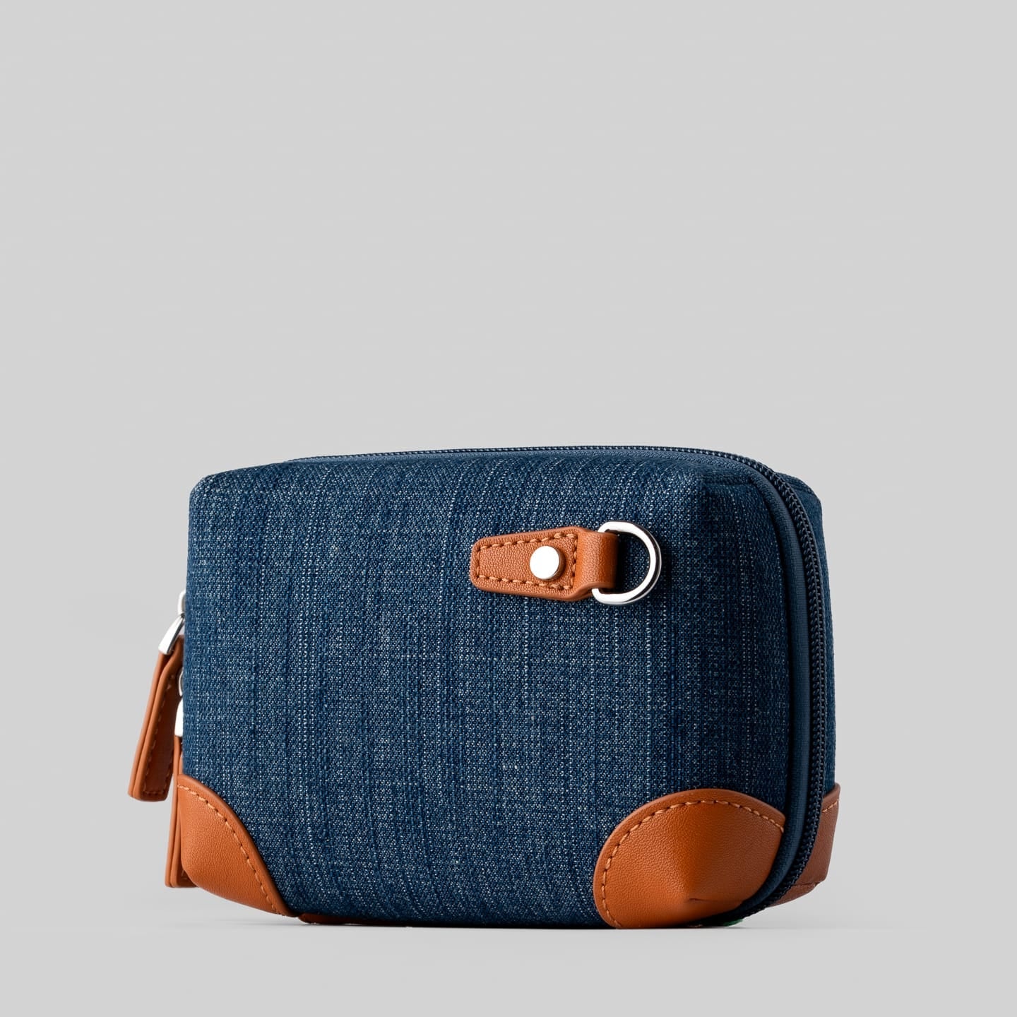 NINI EDC Ni Bag Denim & Microfiber Leather