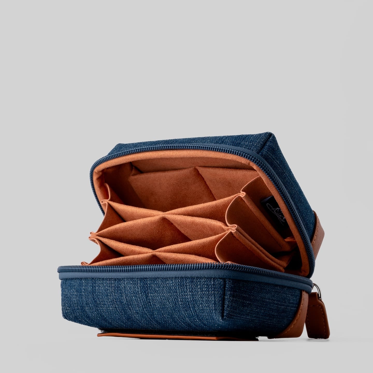 NINI EDC Ni Bag Denim & Microfiber Leather