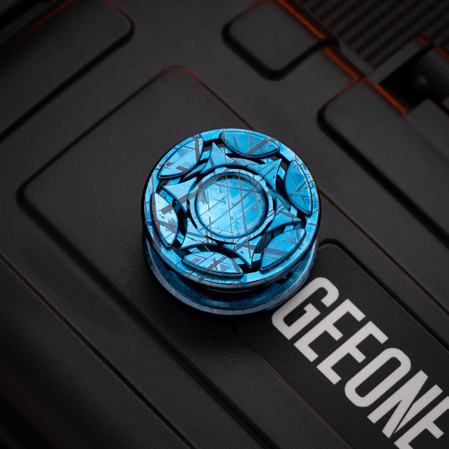 Hexagram Spinner Buttons