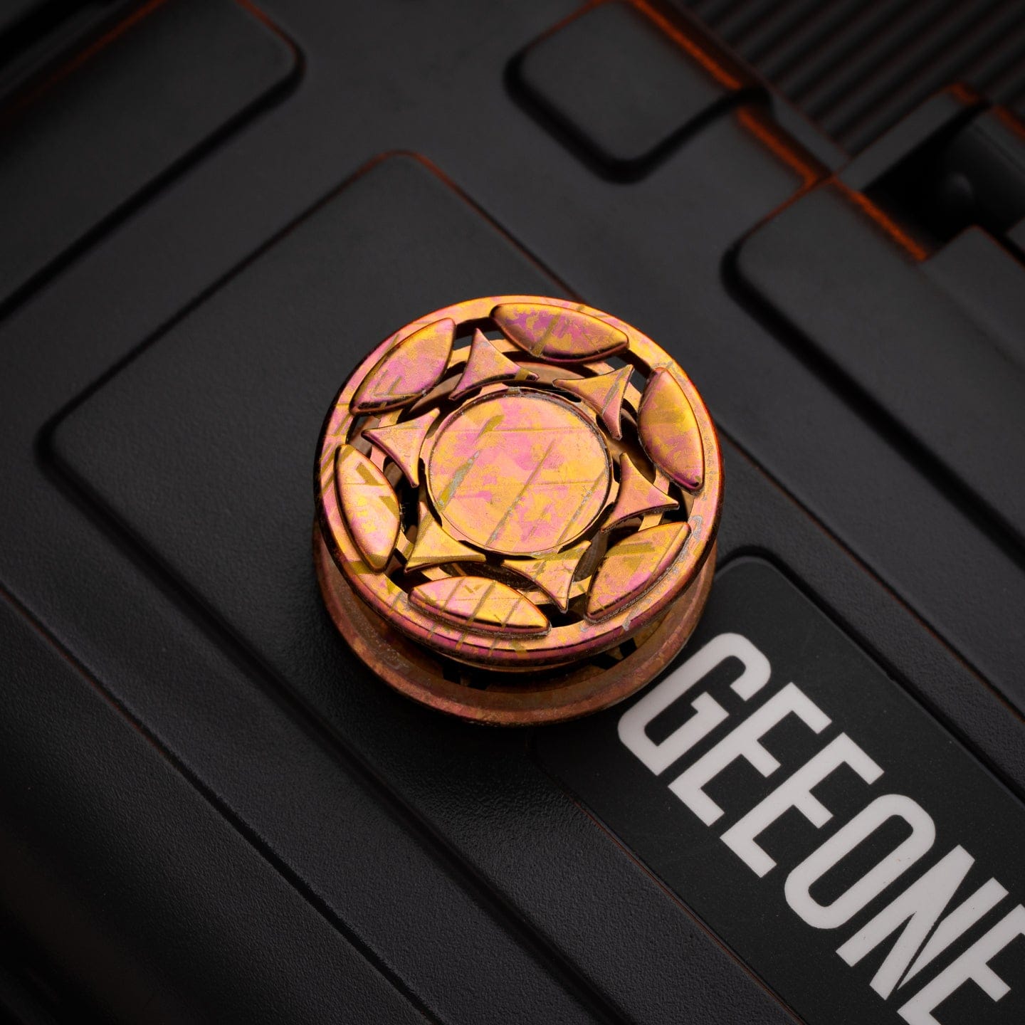 Hexagram Spinner Buttons