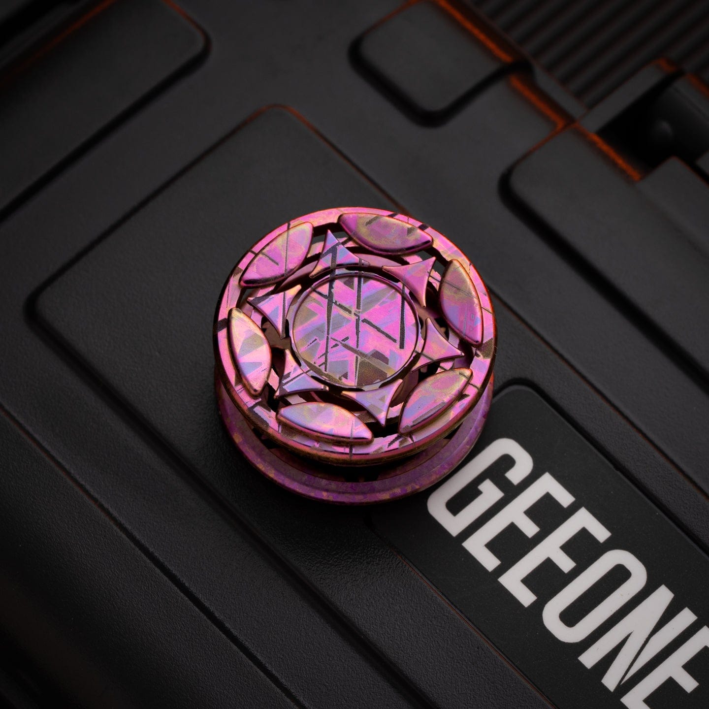 Hexagram Spinner Buttons