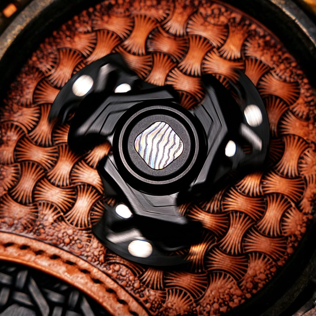 WELL BEAN Veiled Edge Blackened Blasted Stainless Steel