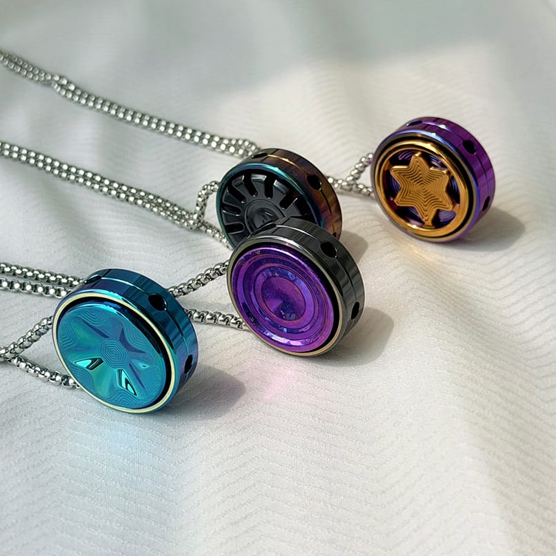 WM EDC Novo Buttons Necklace