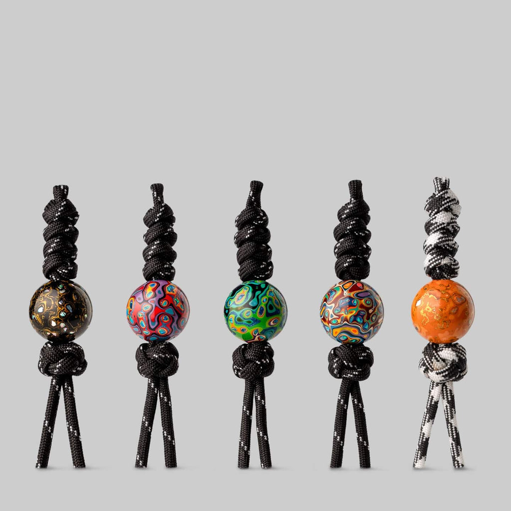 Lacquer Lanyard Bead