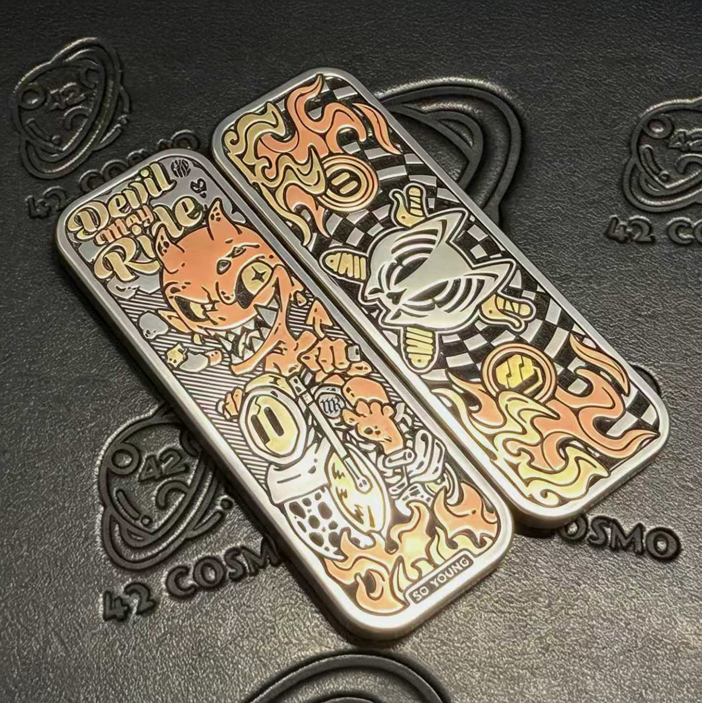 YEDC Devil May Ride Titanium