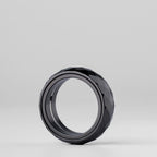 Pig Ring (Black diamond)