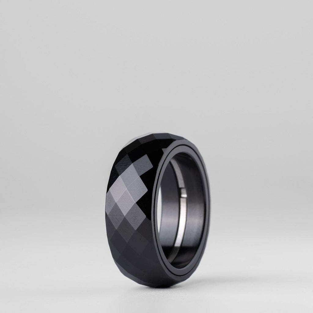 Pig Ring (Black diamond)