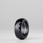 Pig Ring (Black diamond)