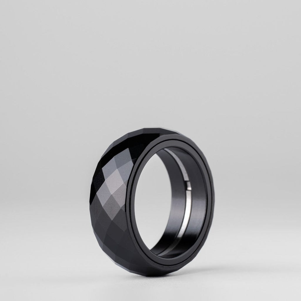 Pig Ring (Black diamond)