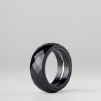 Pig Ring (Black diamond)