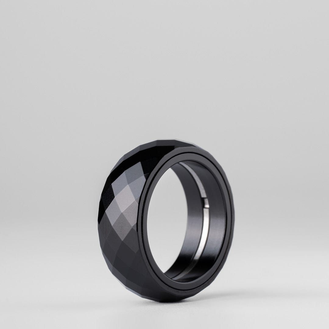 Pig Ring (Black diamond)
