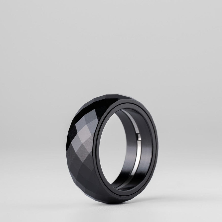 YEDC Pig Ring (Black diamond)