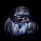 Pig Ring (silver diamond)