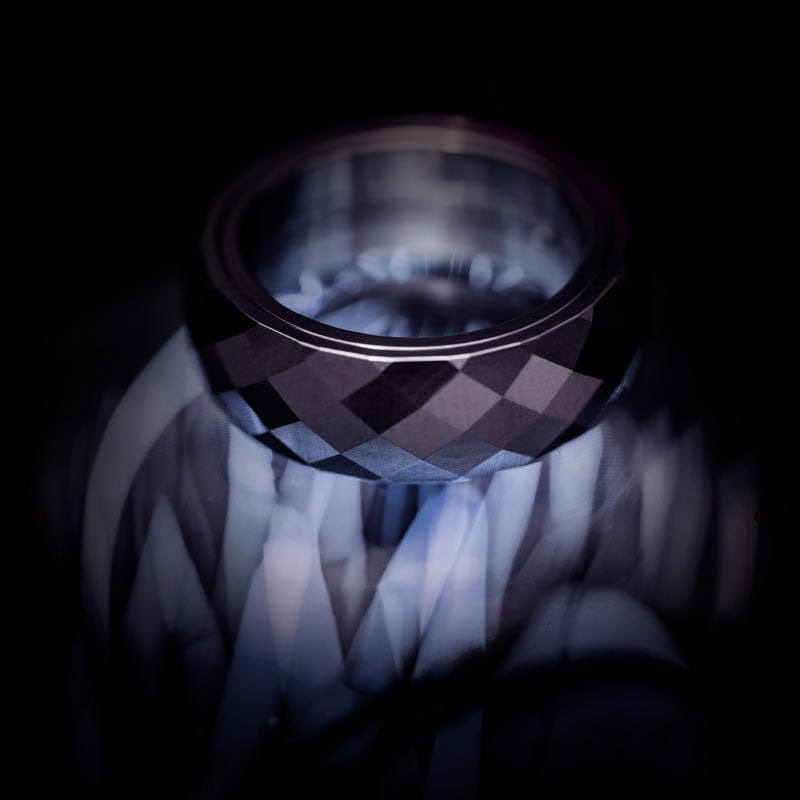 Pig Ring (silver diamond)
