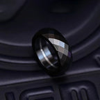 Pig Ring (Black diamond)